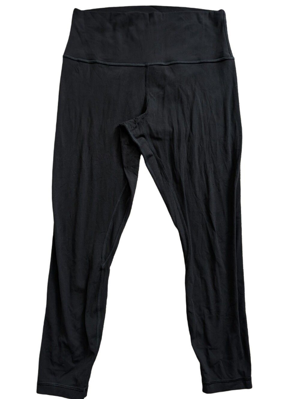 Lululemon Womens Black Align High Rise Pant 25" Leggings Size 10